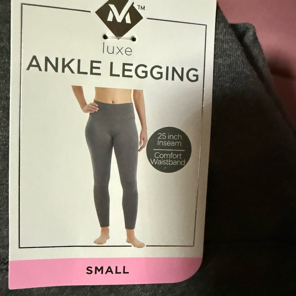 Member’s Mark Gray Ankle Leggings - Picture 3 of 4